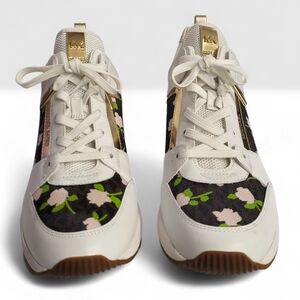Michael Kors Georgie Floral Sneakers SIZE 10M